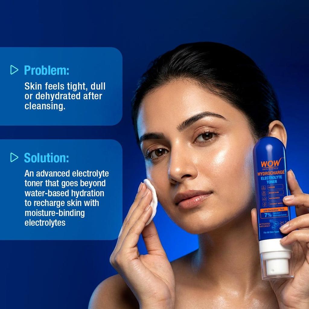 HydroCharge Electrolyte Toner Deep Hydration with Coconut Water