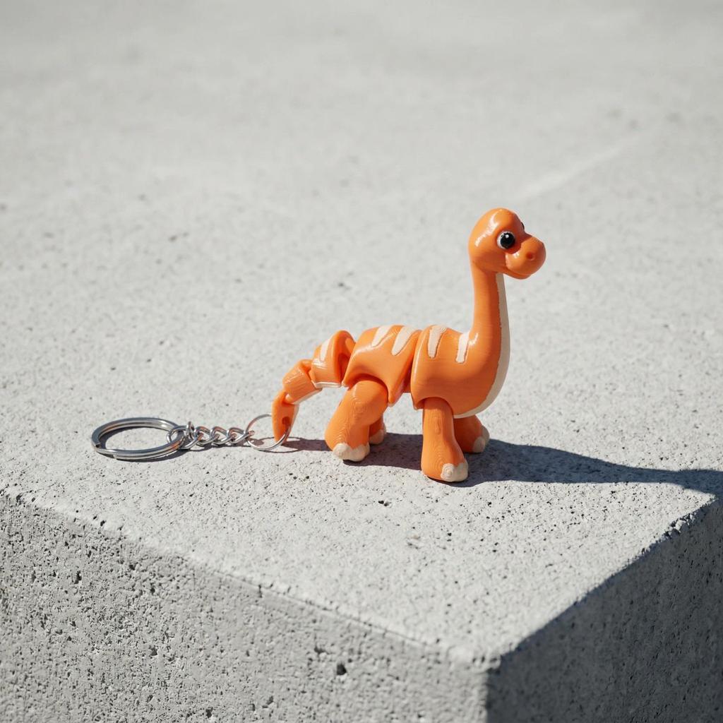 Dinosaur Keychain