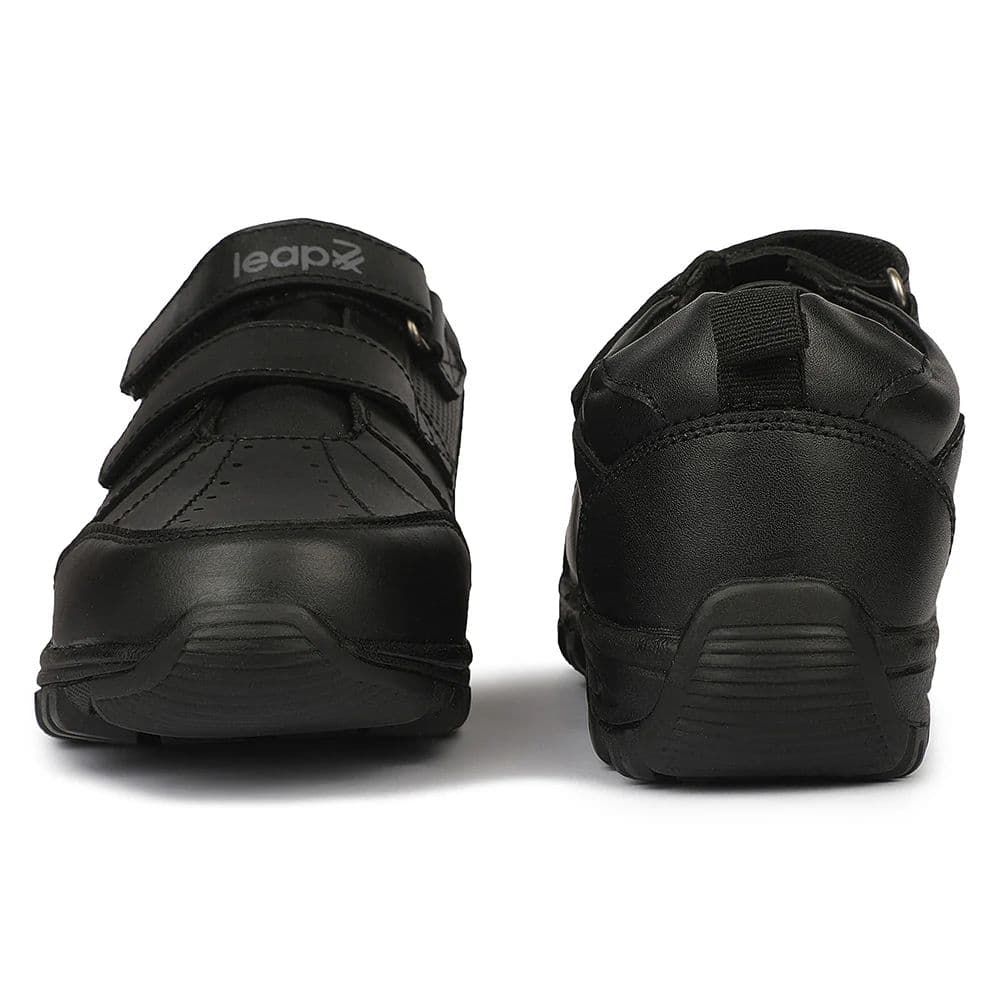 Leap7X SCH-RACE Kids' Black School Shoes - SCHOOL with Memory Foam Comfort — photo 7