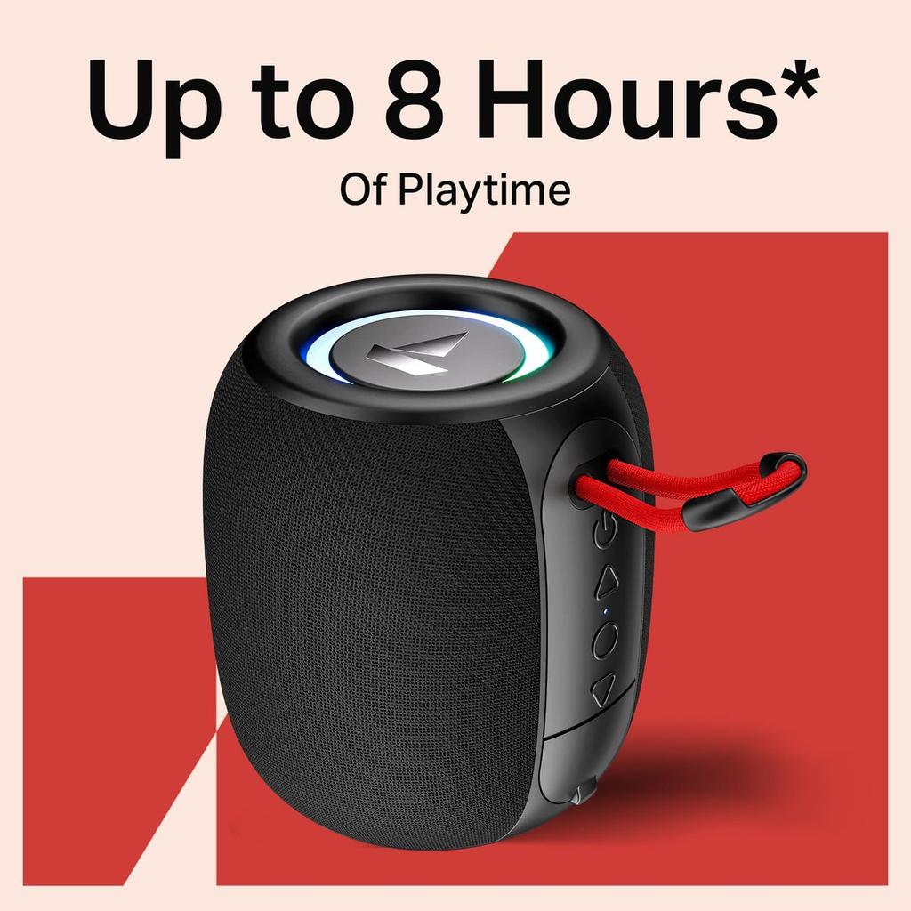 boAt Stone 208 | Portable Bluetooth Speaker with 5W Sound, TWS, RGB Lights and 8H Playback — photo 2