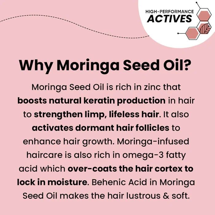 Moringa & Argan Oil Hair Fall Control Shampoo — photo 6