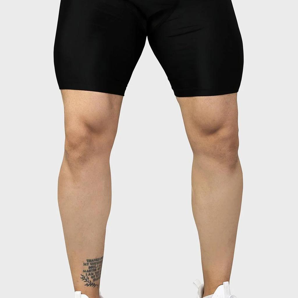 Nylon Compression Shorts Black