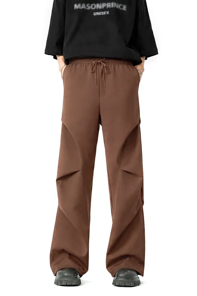 Prime Flare Pleat Relaxed Joggers — photo 10