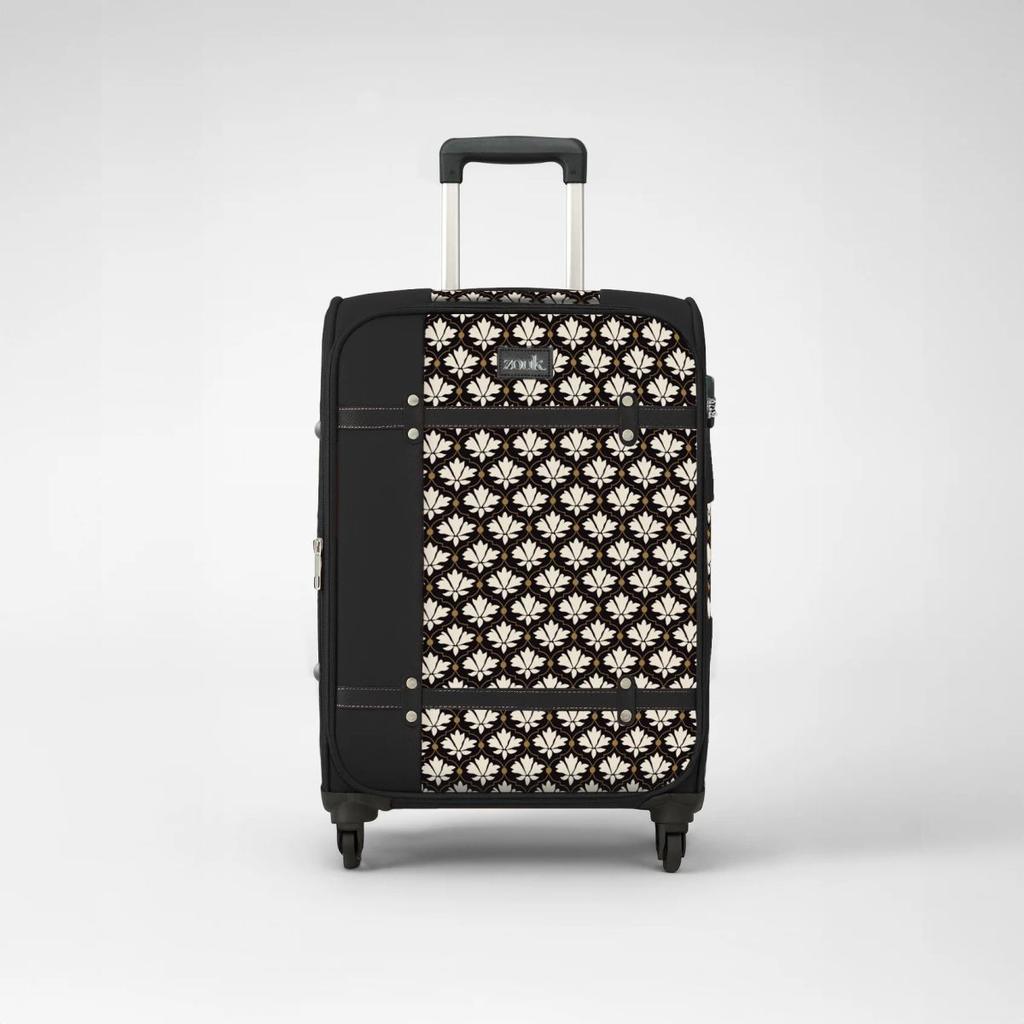 Bidri Kaiser Saira Trolley Bag - Black (Cabin)
