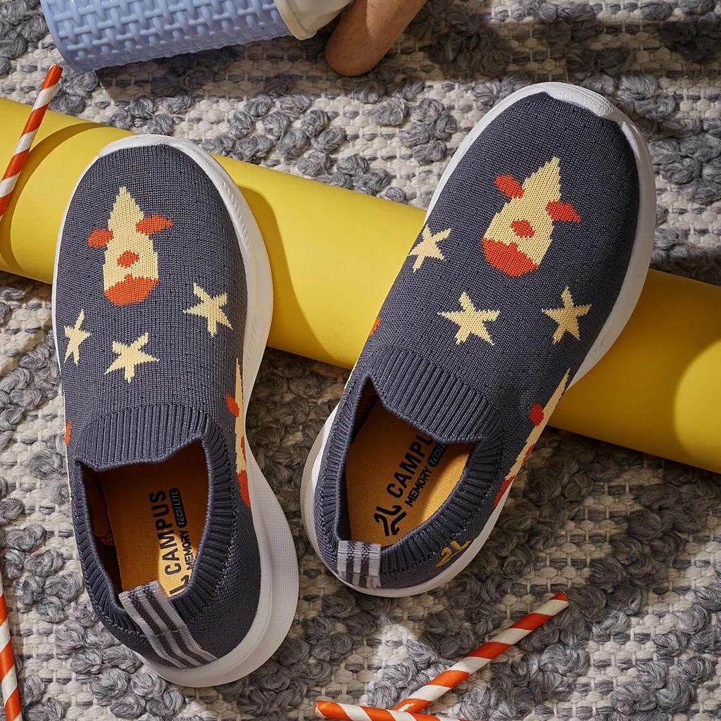 TIRLO K Grey Kids Walking Shoes
