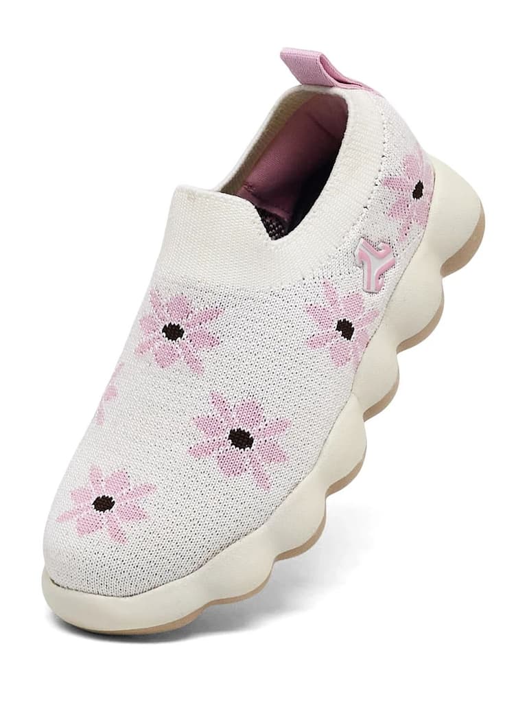 VELTO K White Kids Walking Shoes — photo 3