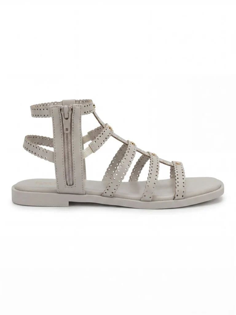 LUNA BLU Ivory Embellished Gladiator Sandals — photo 2