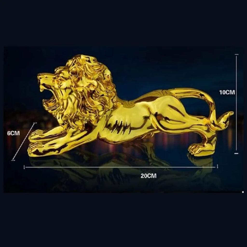 Resin Wild Cat Sculpture | Luxury Home Décor & Office Showpiece — photo 2