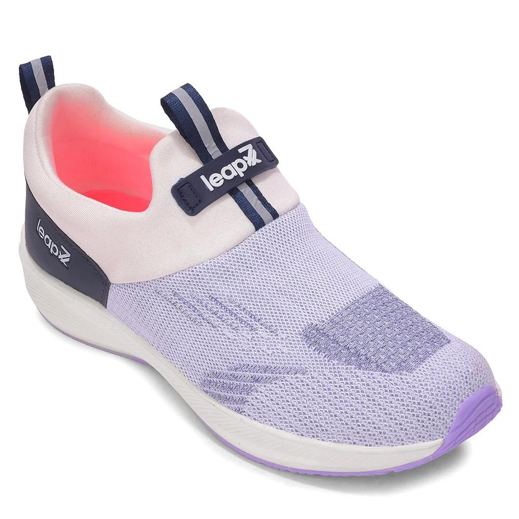 LEAP7X STARLINE-E Voilet Sports Non lacing Walking shoes for Women by Liberty