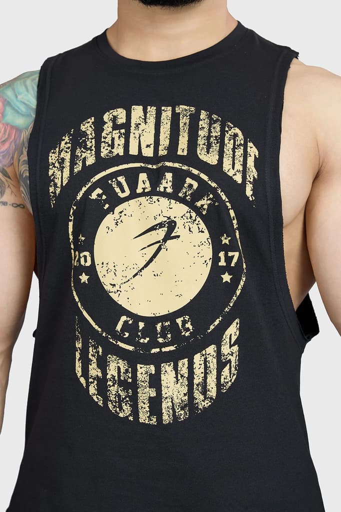 Magnitude Deep Arm Tank Black — photo 3