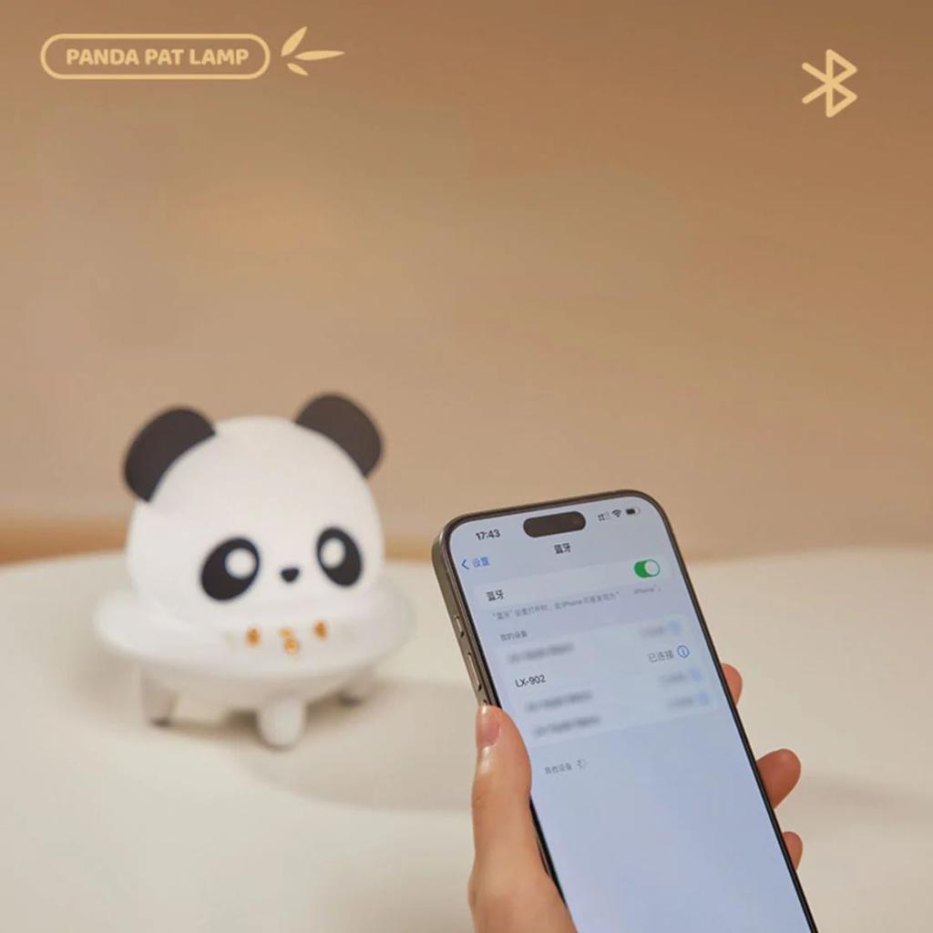 Panda Pat Lamp cum Speaker — photo 3