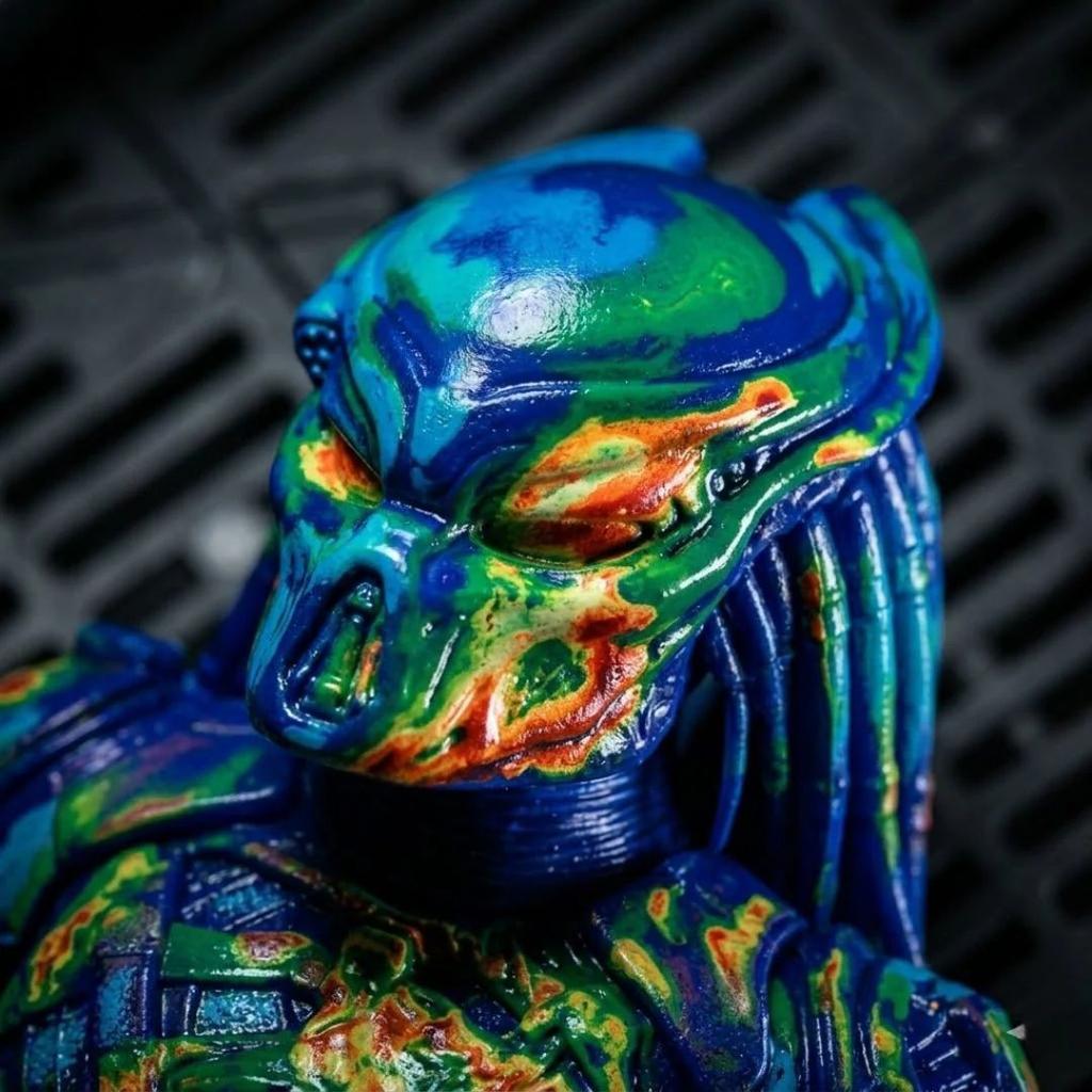 NECA The Predator Series Exclusive Figure Thermal Vision Fugitive Predator — photo 4