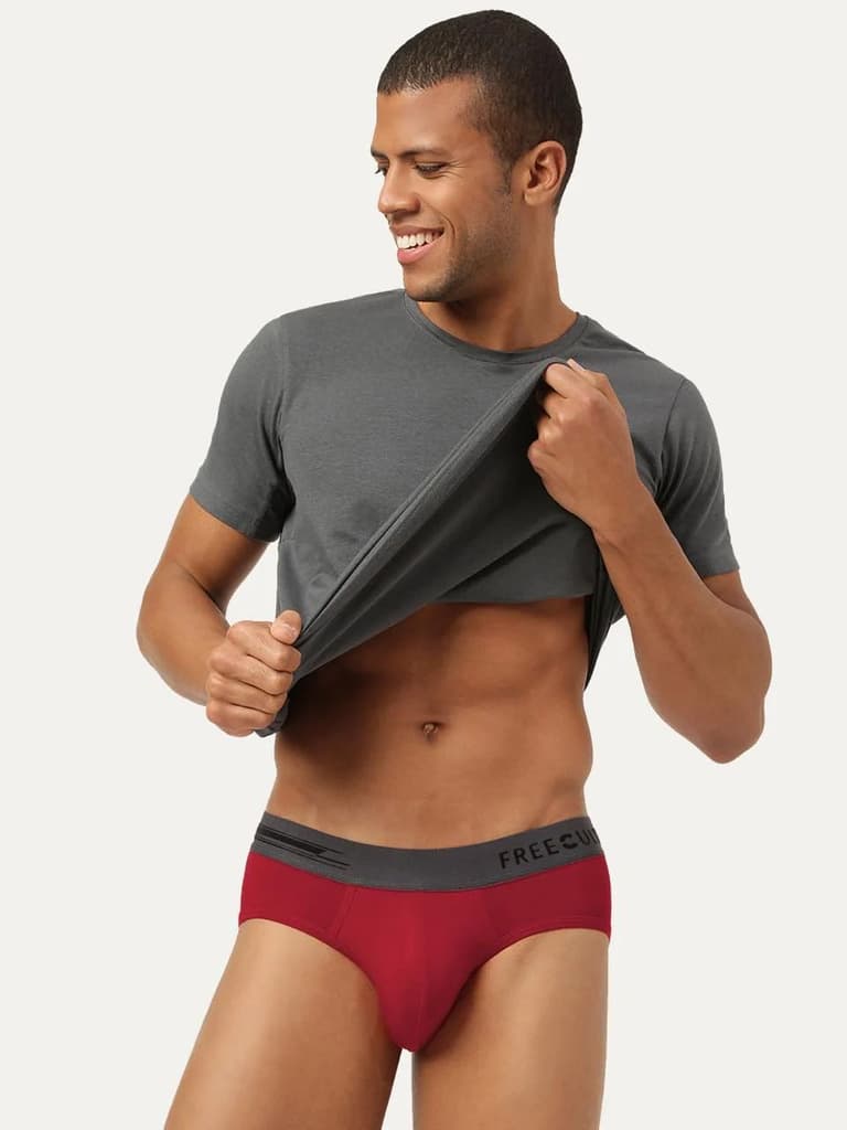 Men's Anti-Bacterial Micro Modal Brief in Contrast Waistband (Pack of 1) — photo 6