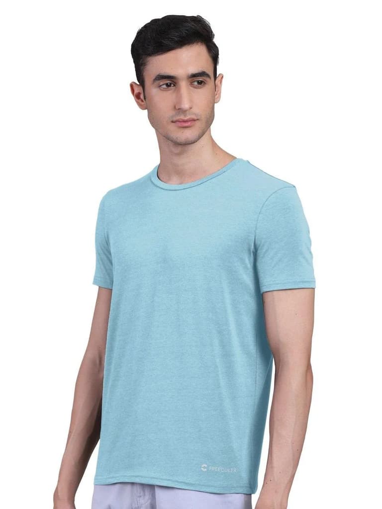 Men's Half Sleeves Bamboo Undershirts (Loungewear & Sleepwear) - Pack of 2 — photo 6