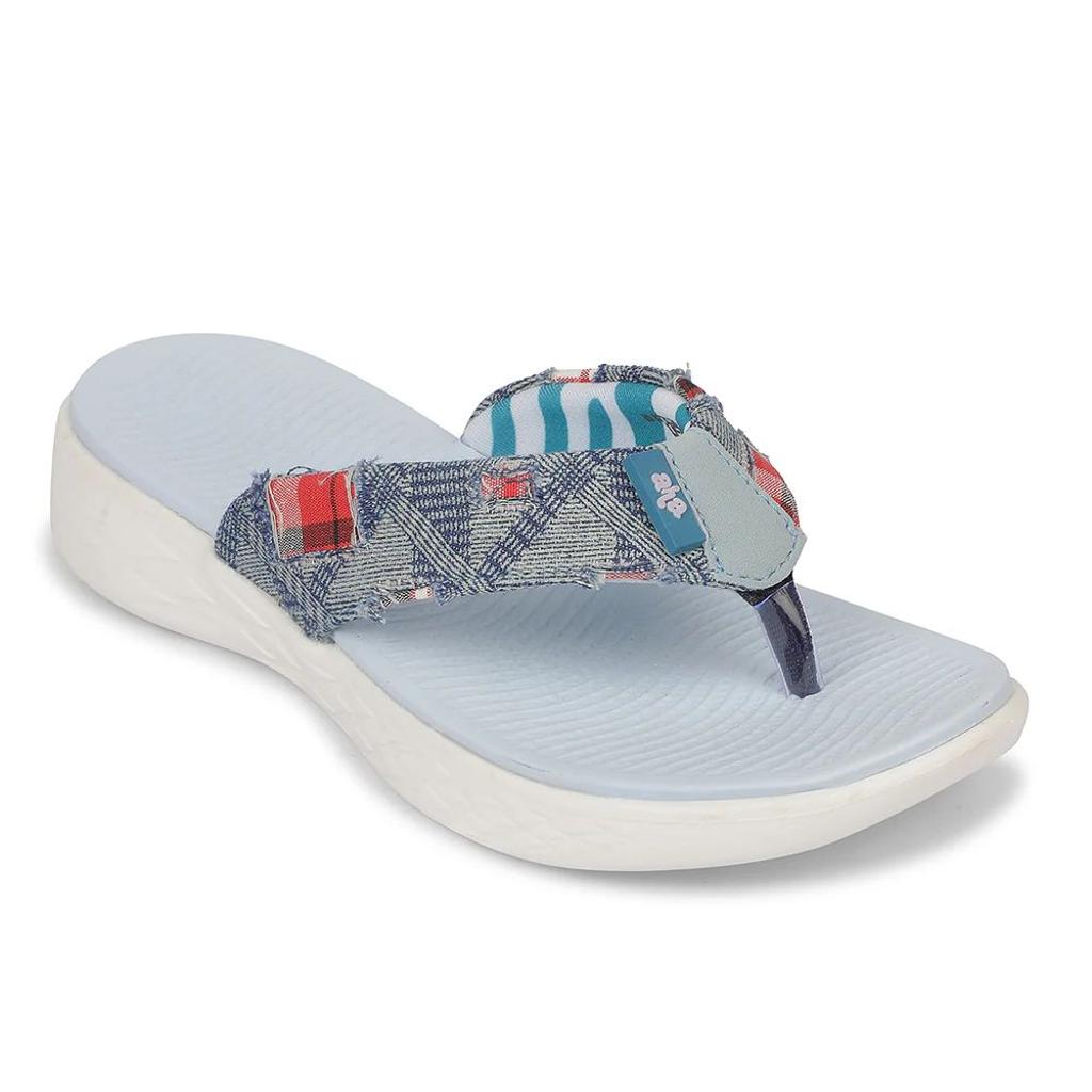 A-HA IMPACT-L37 EVA Royal Blue Casual Slippers for women By Liberty