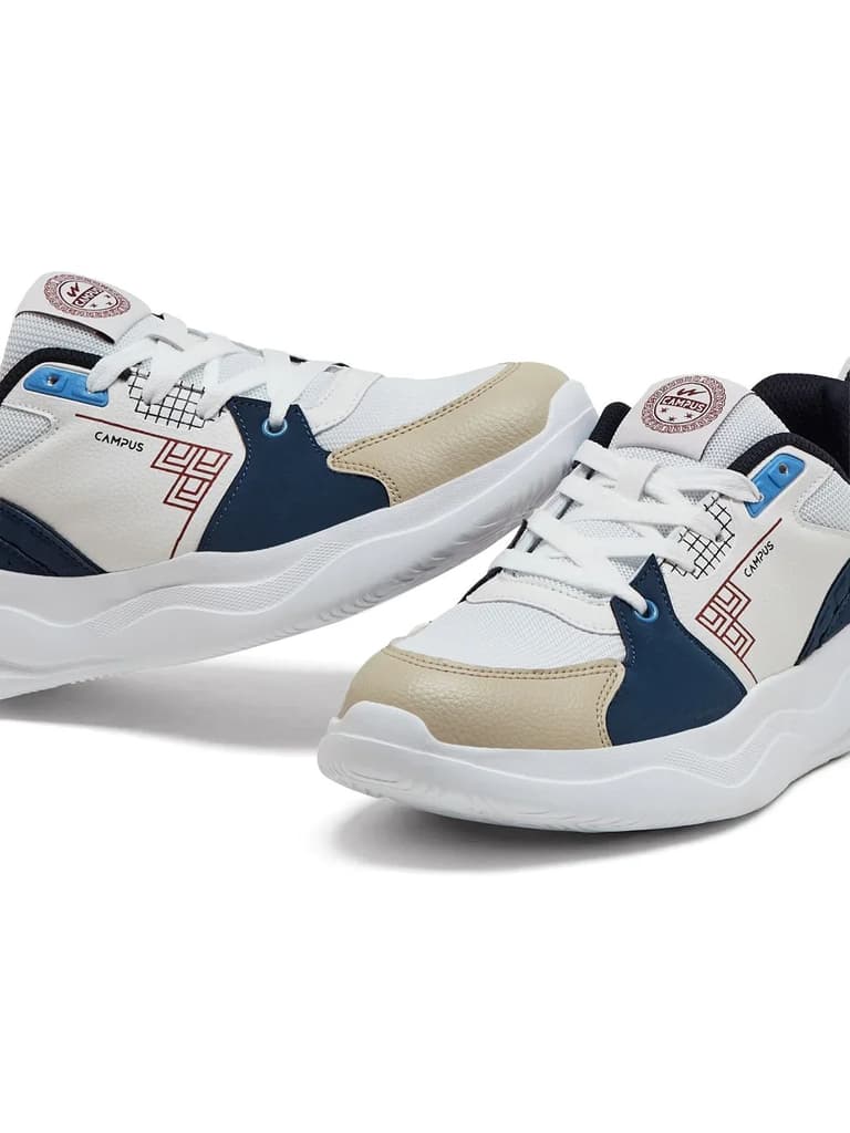 PLATO White Men's Sneakers — photo 7