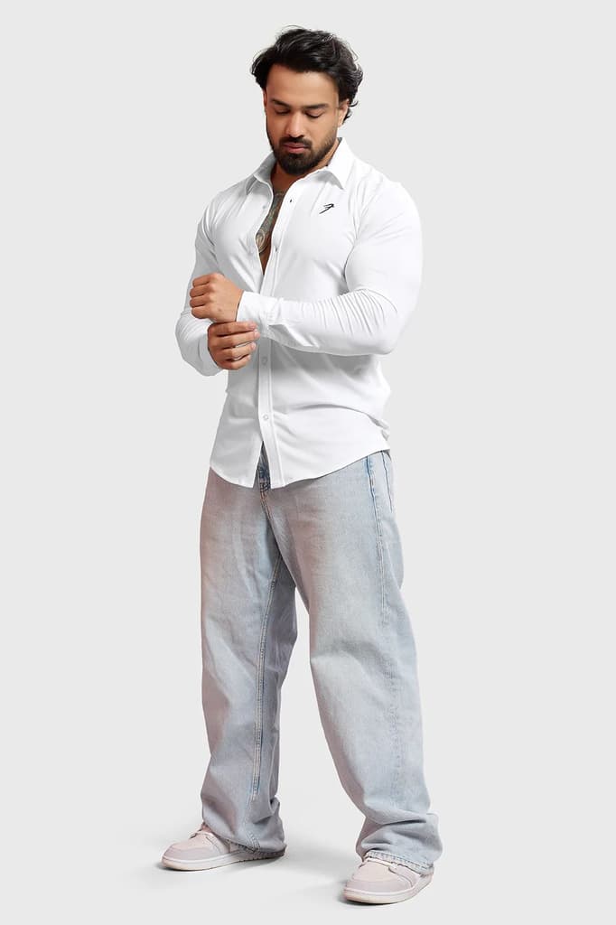Aero Fullsleeves Shirt White — photo 6