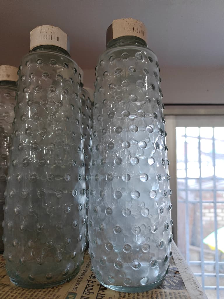 Clear Glass Vases | Set of 3 | Decorative | Clear