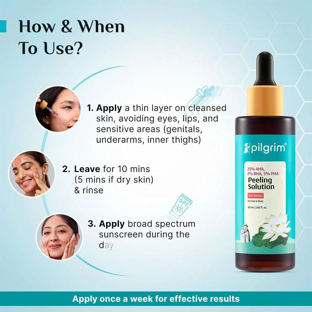 60ml - 25% AHA, 2% BHA, 5% PHA Peeling Solution