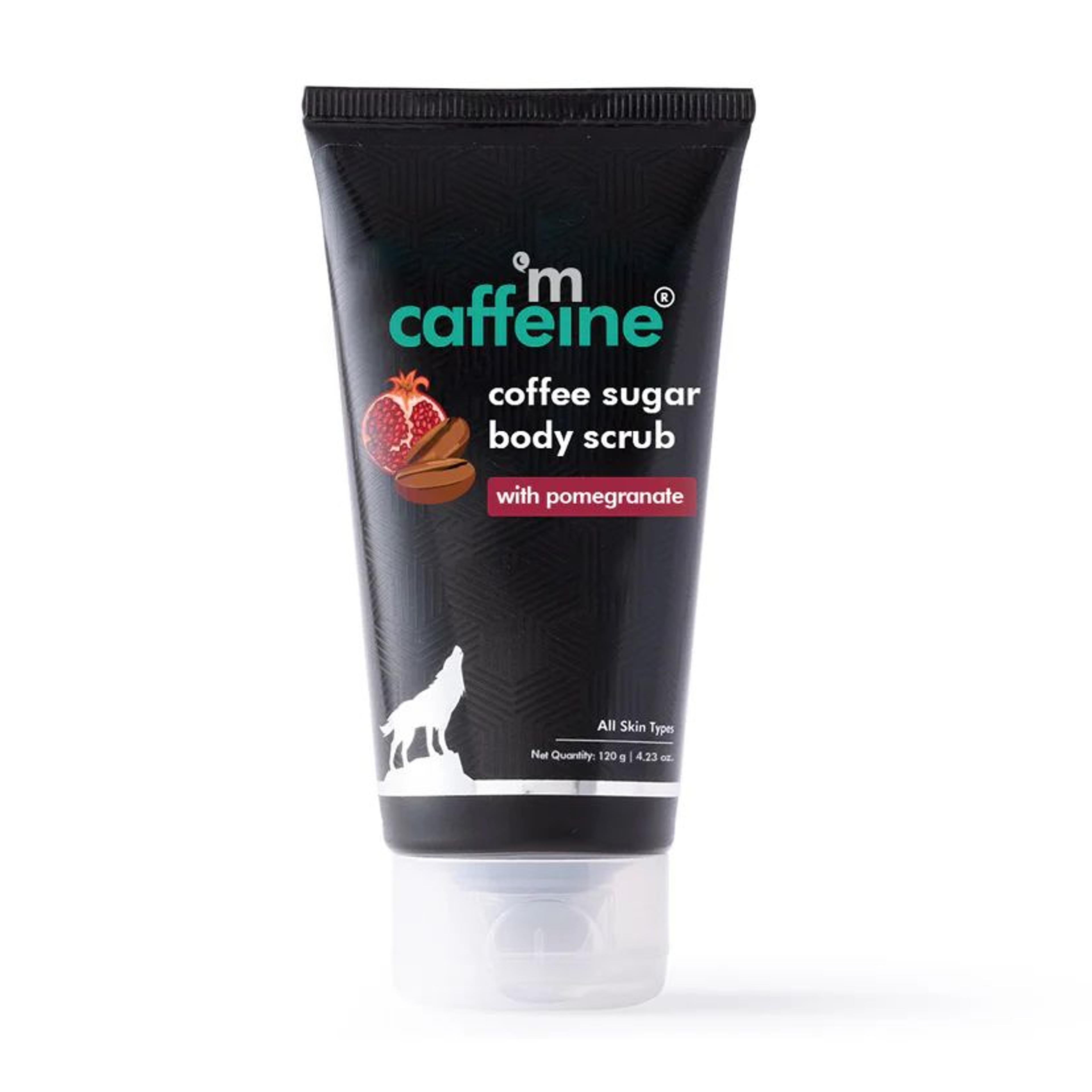 Coffee Sugar Body Scrub with Pomegranate - 120 g