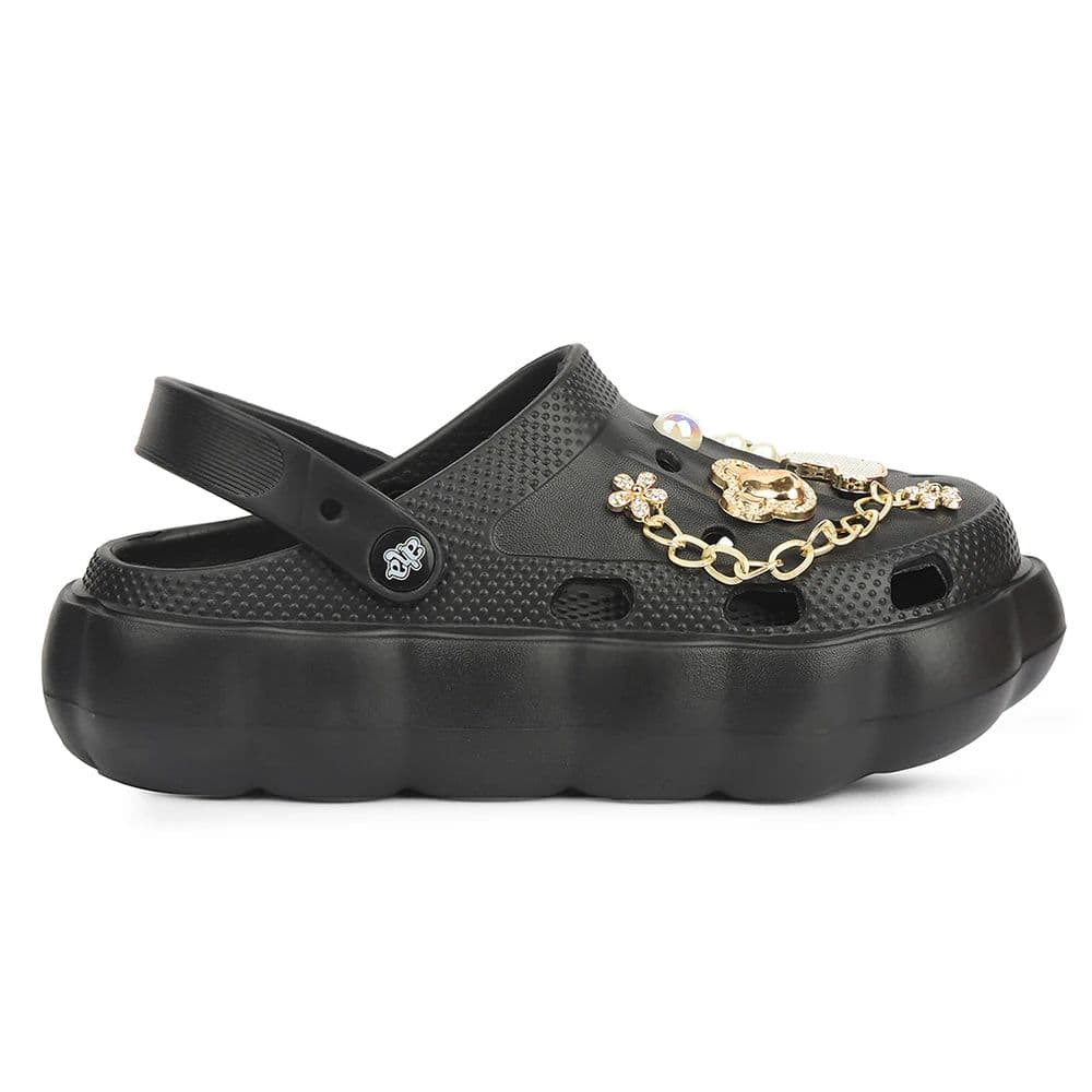 A-HA Black Casual Sling Back Clogs For Women ZQ-SH-012 By Liberty — photo 2
