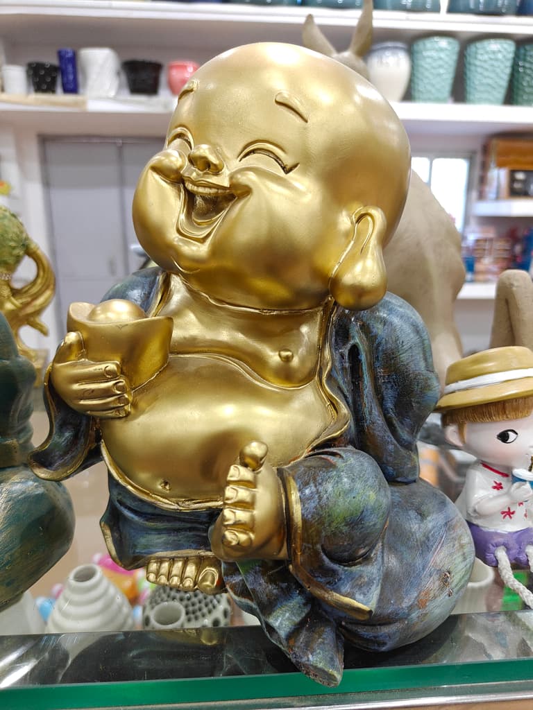 Golden Buddha Statue | Gold | Decorative | Meditation