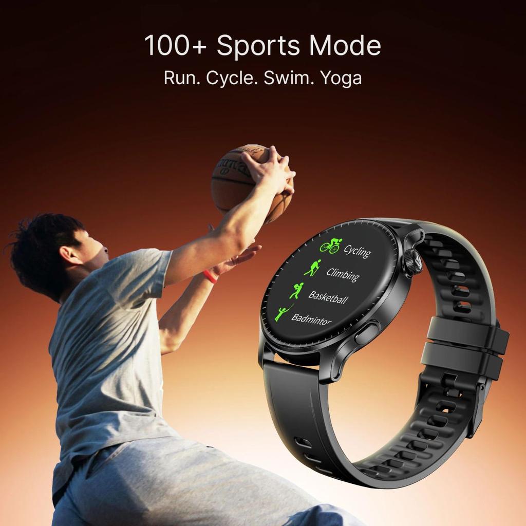 boAt Ultima Prime | Smartwatch with 1.43" AMOLED Display, Cloud Watch Faces, Emergency SOS, BT Calling, Functional Crown — photo 9