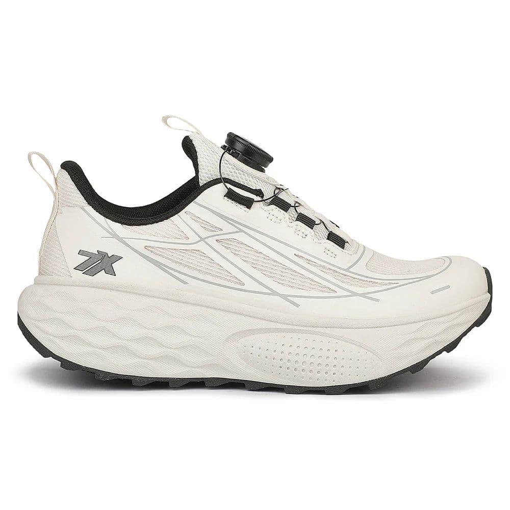 Leap7X ZQ-WFL-04 Off White Twist & Go Sports Non Lacing Walking Shoes for Women By Liberty — photo 2