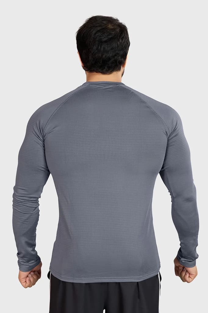 Midnight Fullsleeves T-shirt Light Grey — photo 7