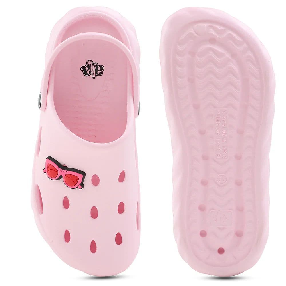 A-HA Pink Casual Clogs For Kids BEACHWALKK By Liberty — photo 7