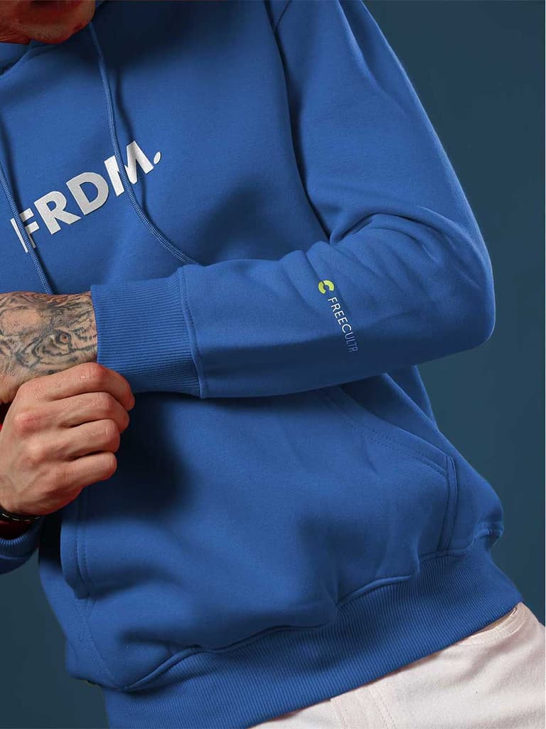 FRDM. Royal Blue Hoodie — photo 5