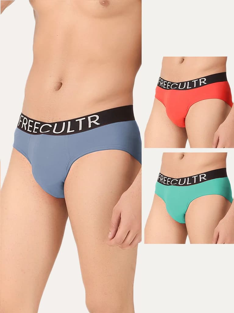 Men's Organic Cotton Briefs Pack of 3 — photo 3