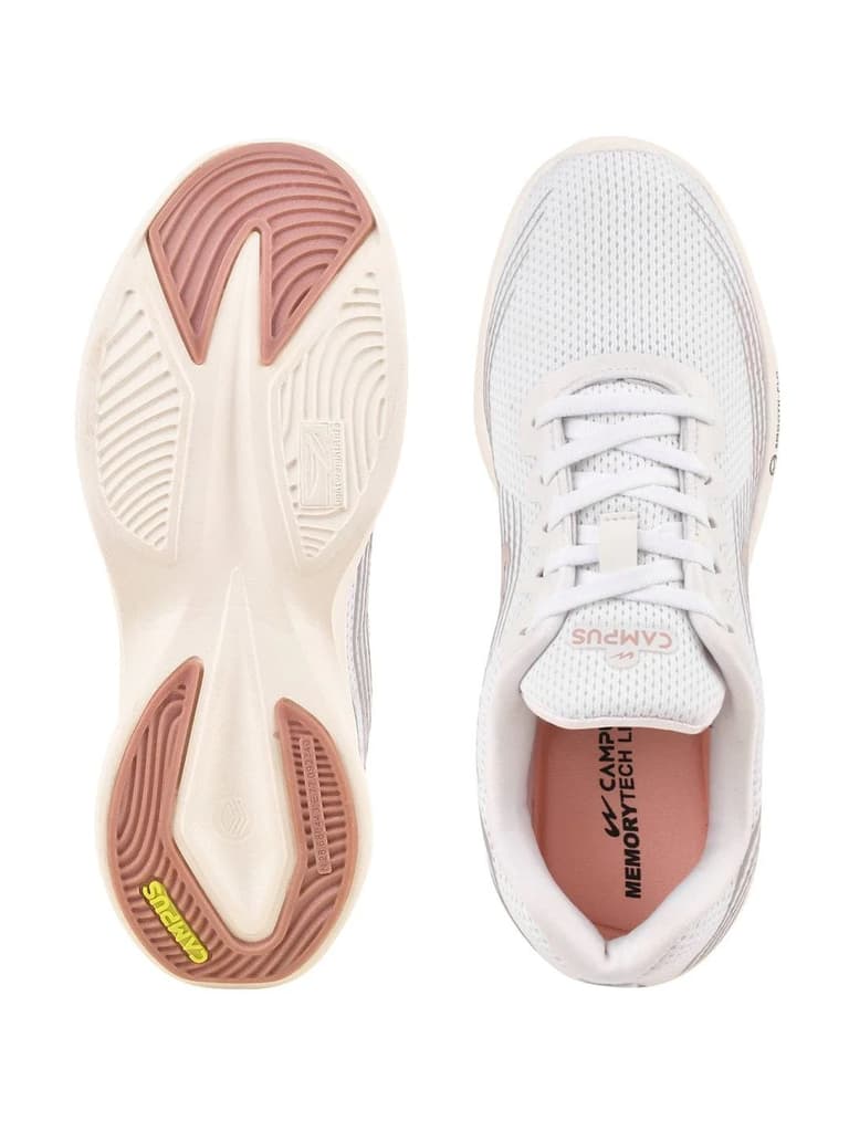 CAMP-LEX White Women's Sneakers — photo 5