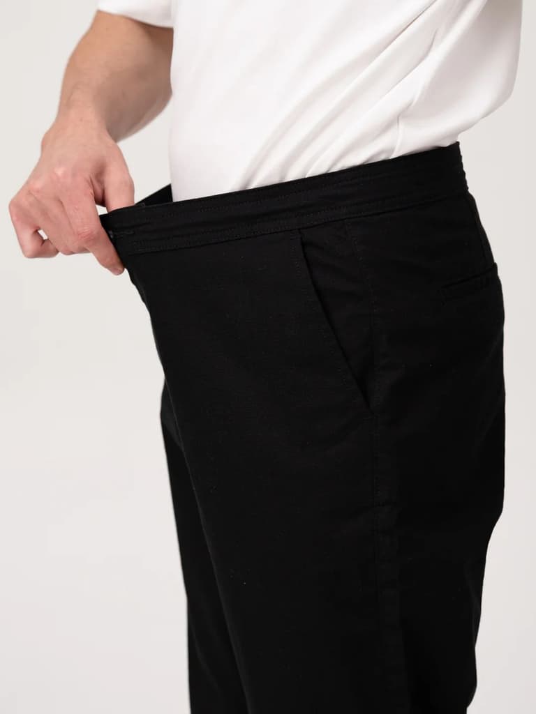 Monaco Black Relaxed Fit Lounge Pants — photo 5