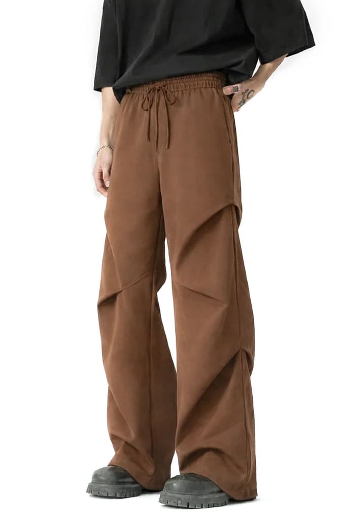 Prime Flare Pleat Relaxed Joggers — photo 9