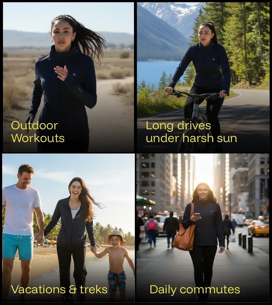 Womens Sunscreen Jacket Ice — photo 2