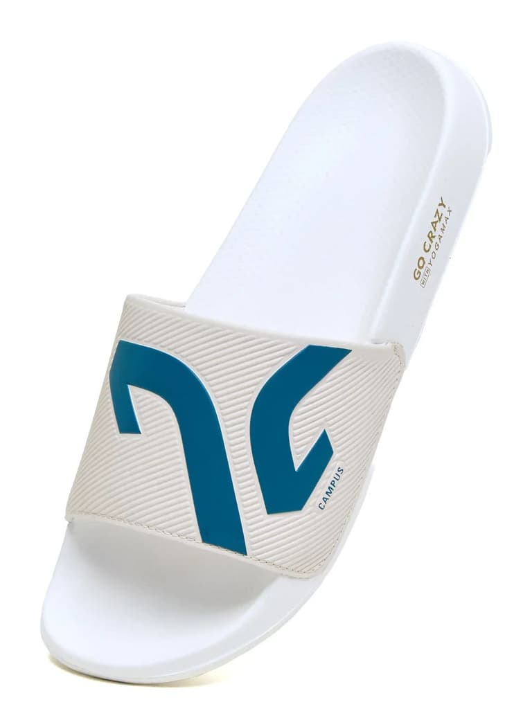 SL-475 White Men's Slides — photo 3