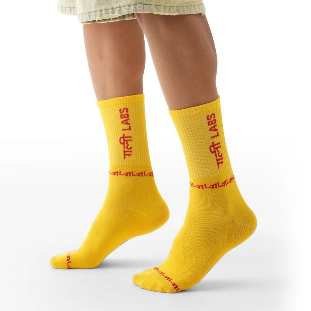 Chhatai Yellow Socks — photo 2