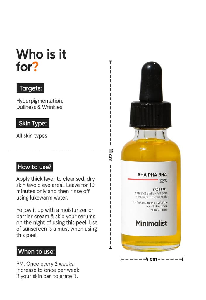 AHA PHA BHA 32% Face Peel — photo 3