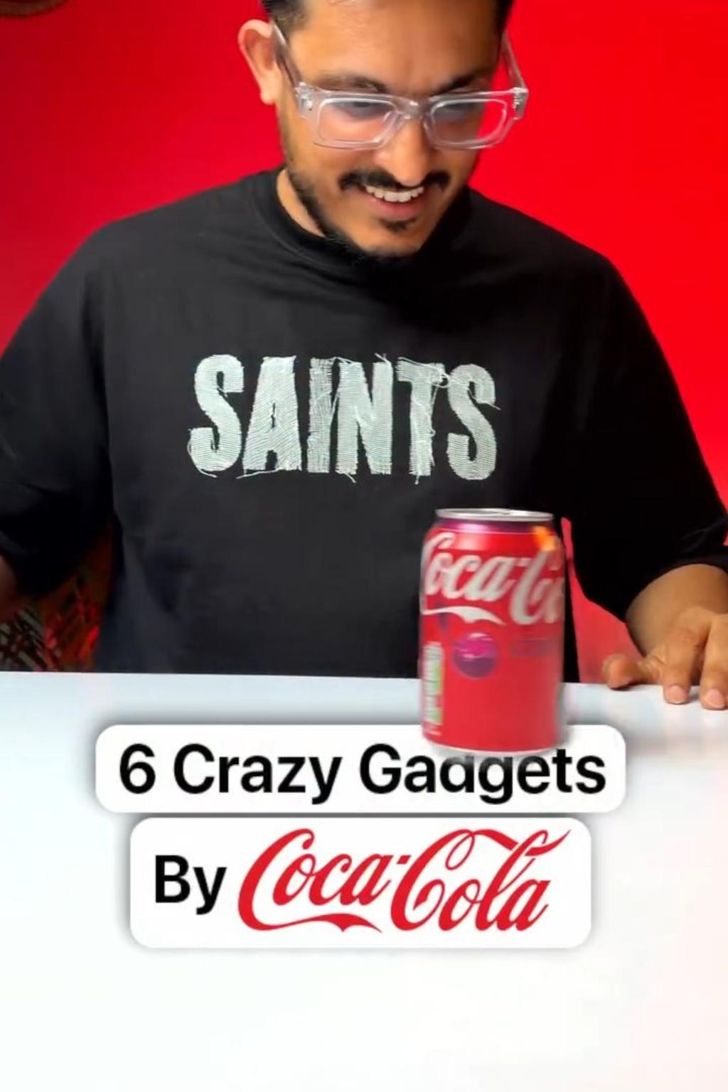 6 Crazy Gadgets Made By Coca-Cola! 🥤🤯