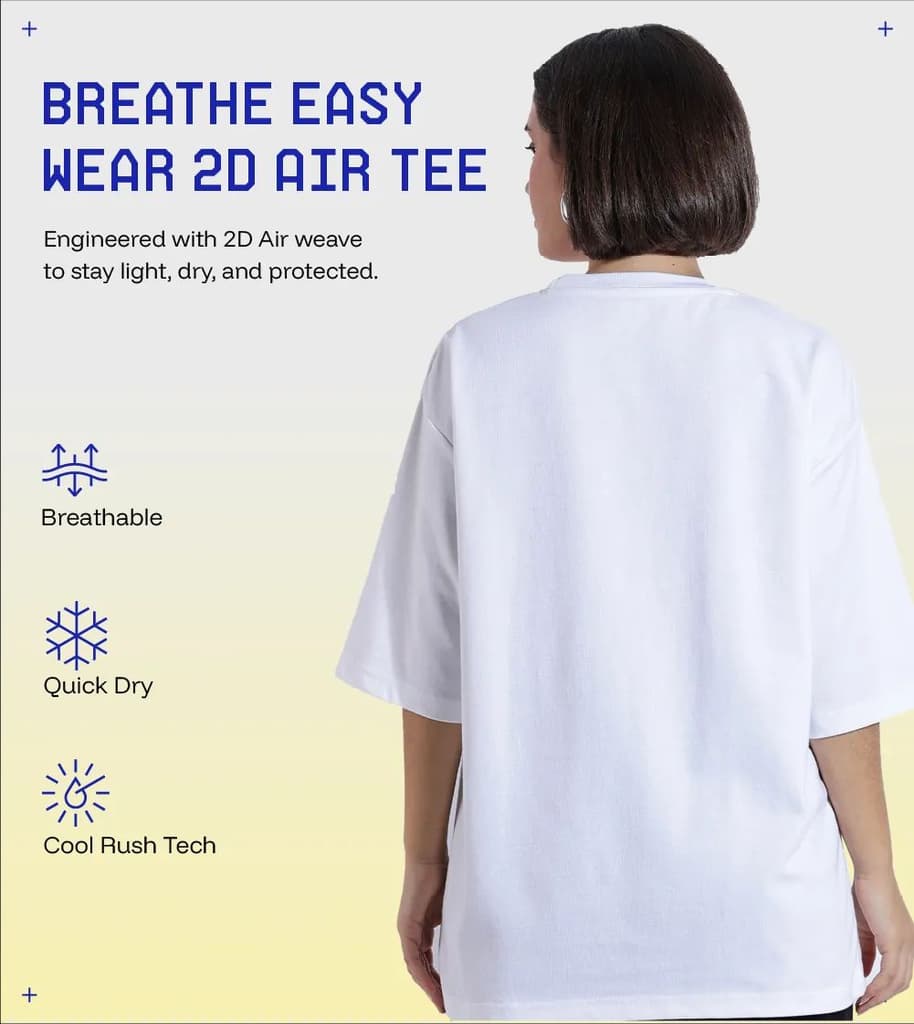 Womens 2D AIR TEE — photo 5