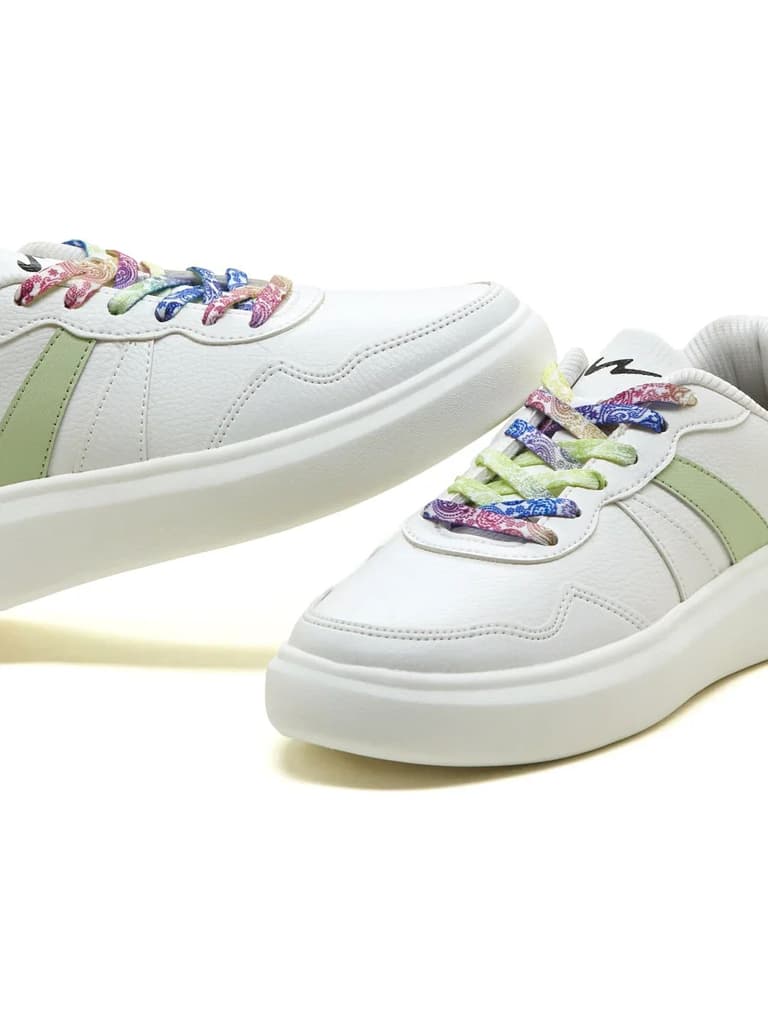 VALUT White Women's Sneakers — photo 7