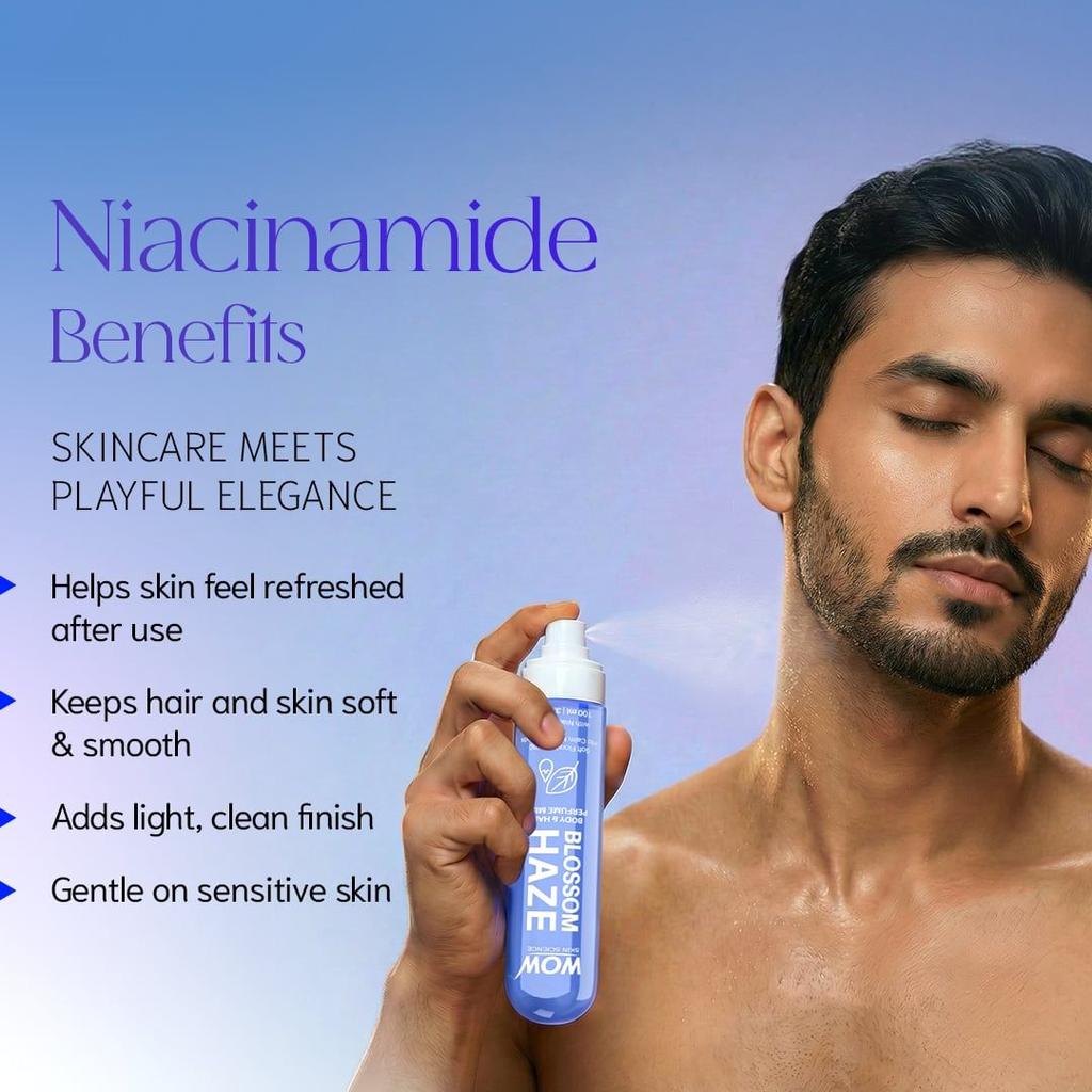 Blossom Haze Hair & Body Mist Warm Woods & Floral Elegance