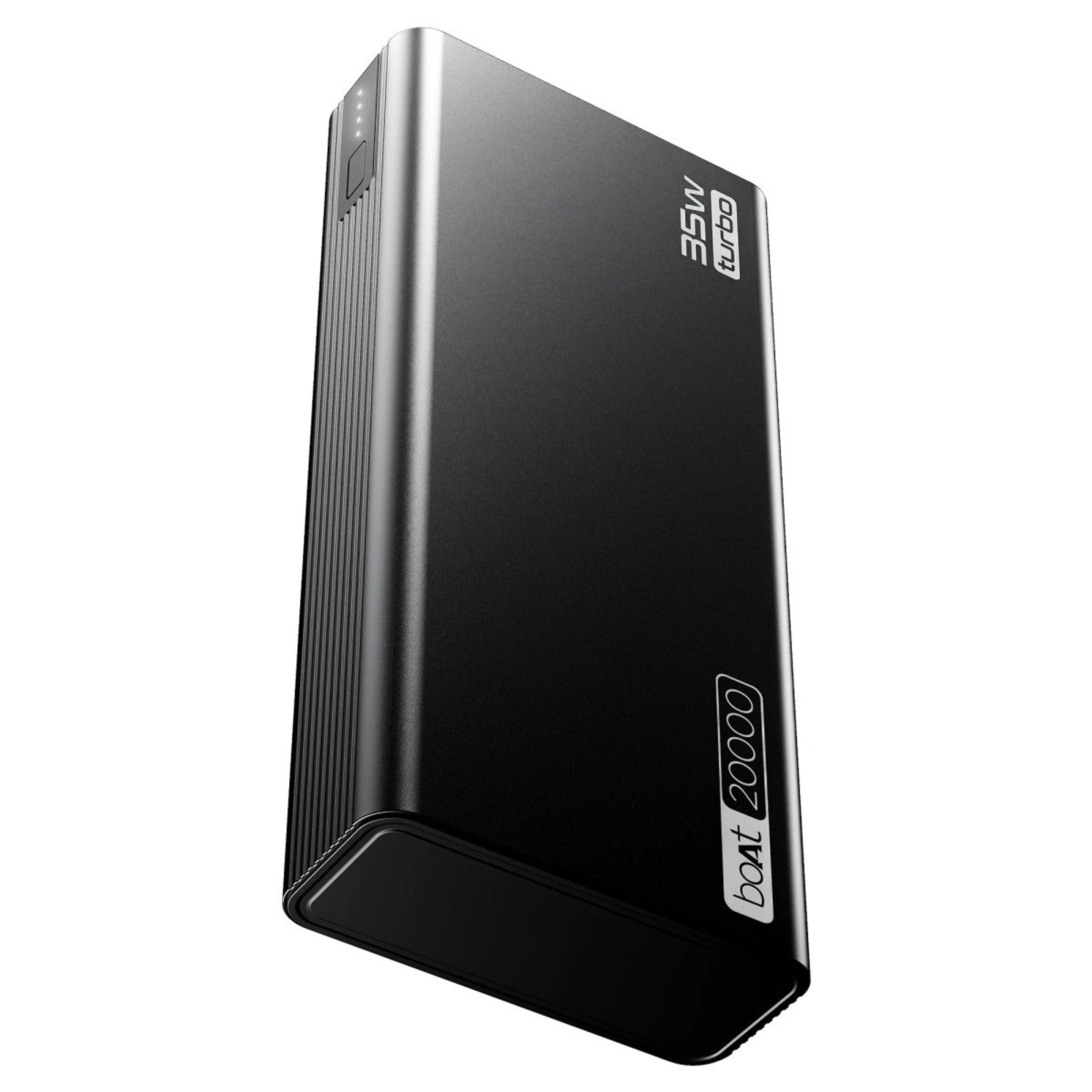 Energyshroom PB435 Turbo | Powerbank with 35W Fast Charging, 20,000mAh, 12-Layer Smart IC Protection, Aluminium Casing