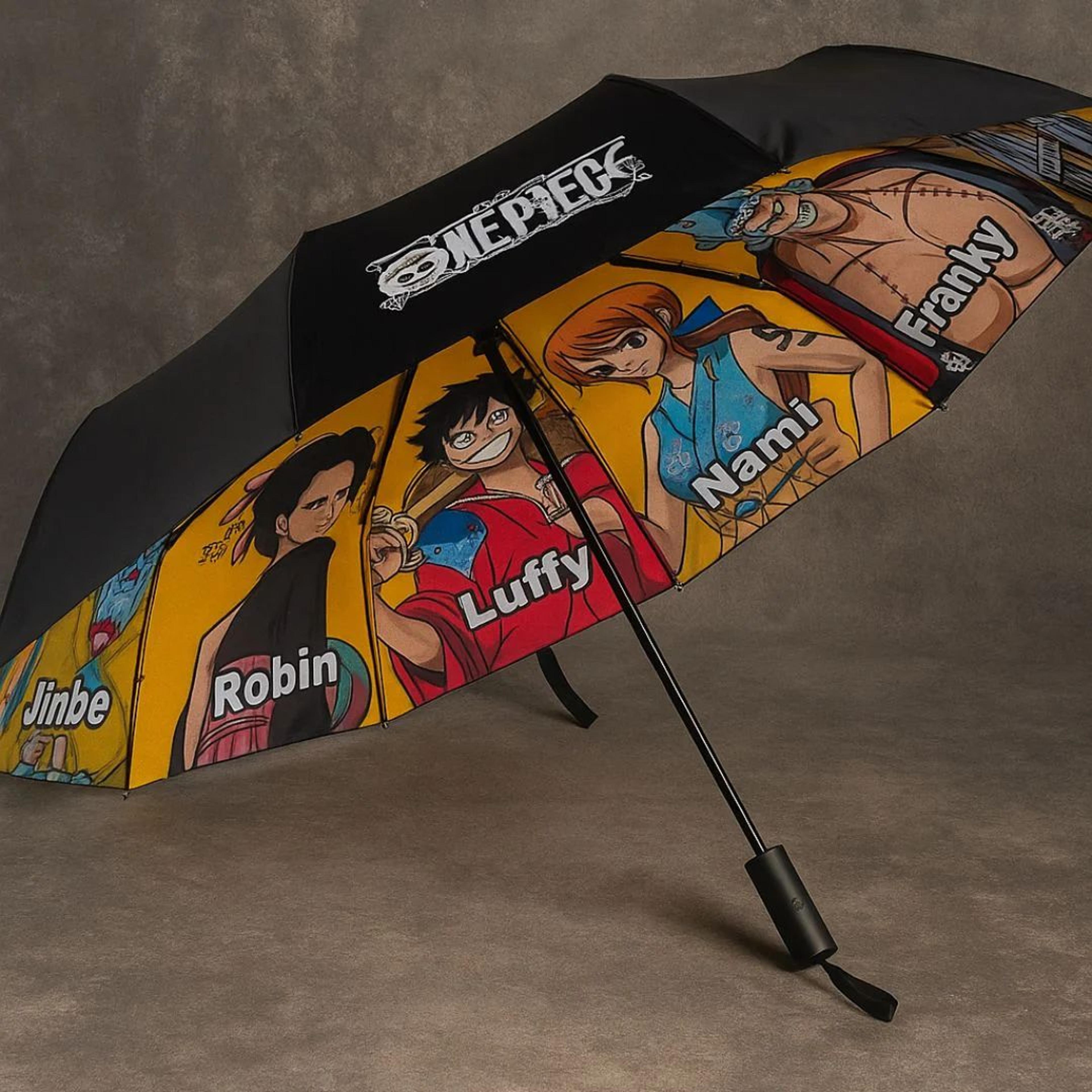 Anime Print Folding Umbrella – Compact, Stylish n Weather-Resistant