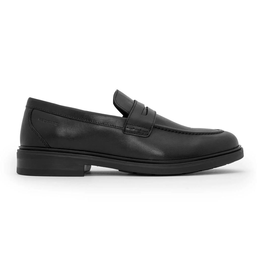 Loafer Shoes for Men in Black | Low-Cut Formal Dress Shoes. — photo 2