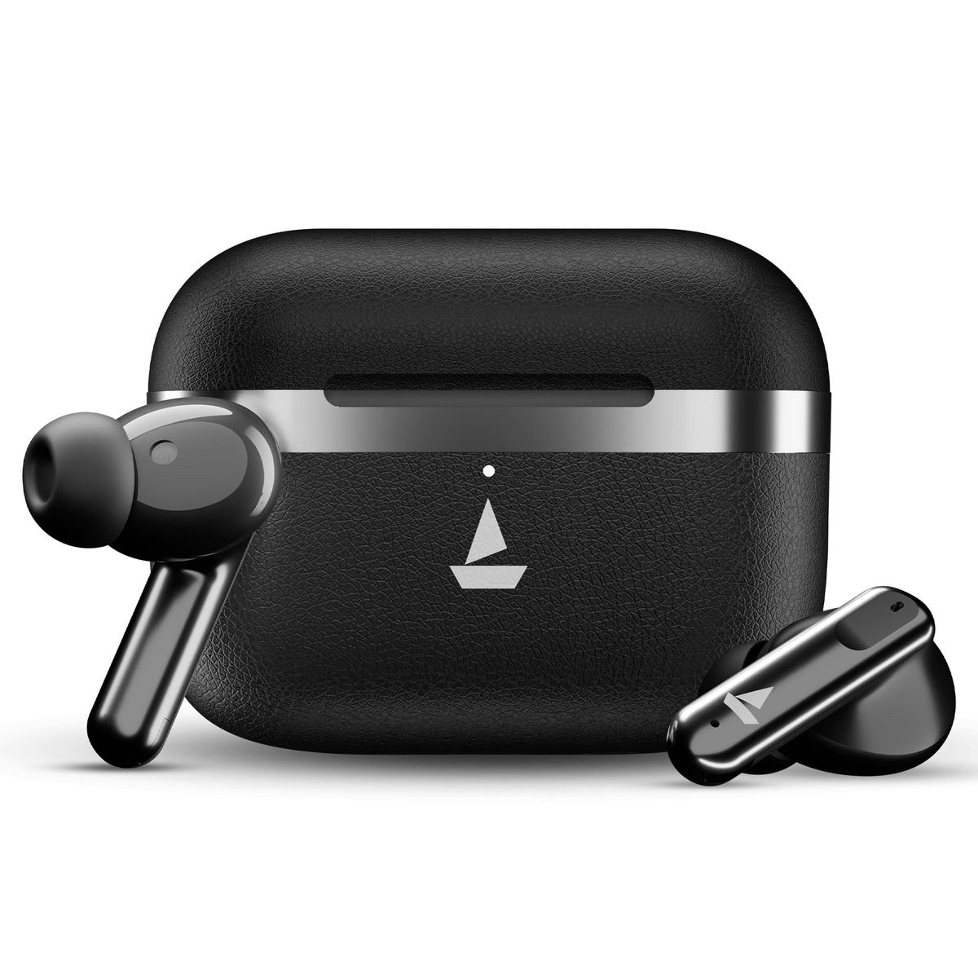 boAt Airdopes Prime 513 ANC | Wireless Earbuds with 65 Hours Playback, 32dB ANC, Quad Mics & Multipoint Connectivity