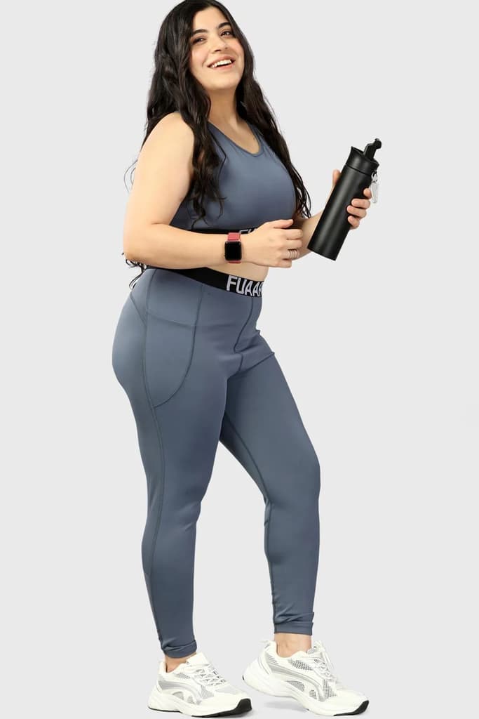 Pro Leggings Silver — photo 4