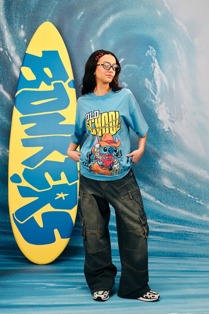 Old School Stitch Oversized T-Shirt — photo 6