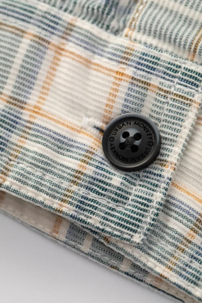 Check Corduroy Shirt 012 // regular fit — photo 6